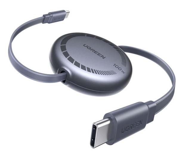 UGREEN Kabel USB-C do USB-C L531PD 100Wzwijany1m szary - 1416997 - zdjęcie 2